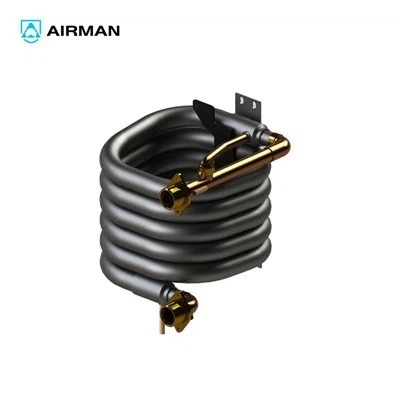 Intercanviador de calor de doble canonada per a bomba de calor